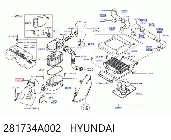  281734A002 Hyundai/Kia