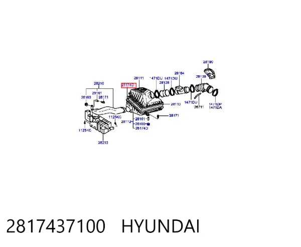  2817437100 Hyundai/Kia