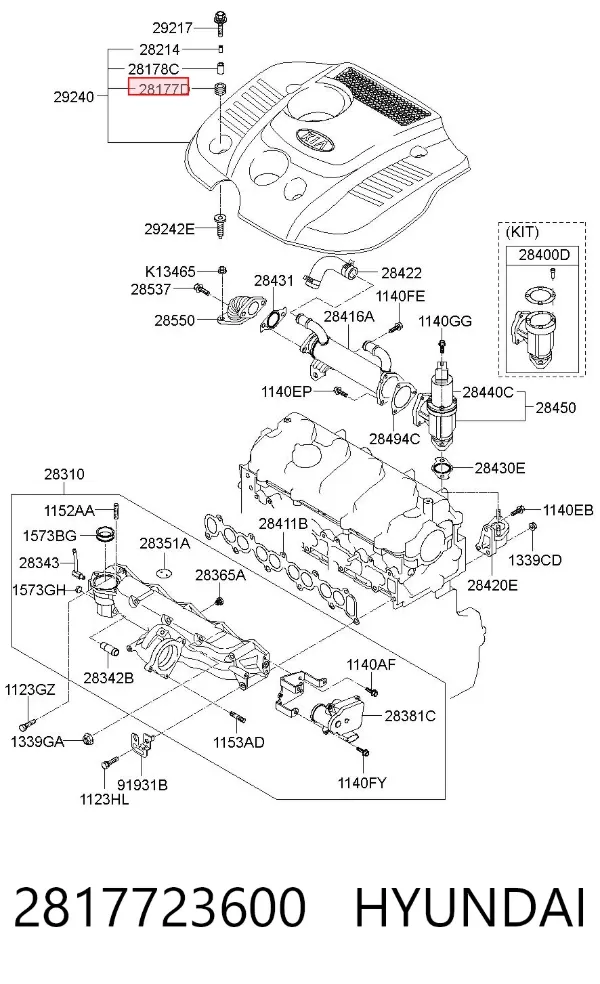  2817723600 Hyundai/Kia