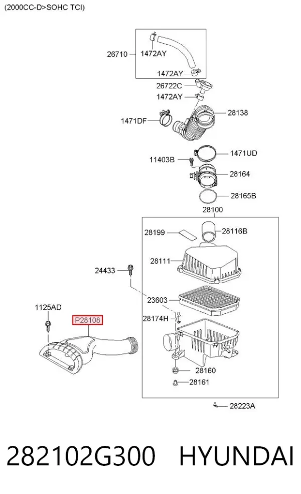  282102G300 Hyundai/Kia