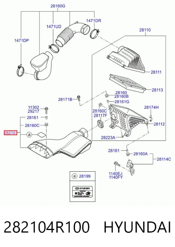  282104R100 Hyundai/Kia