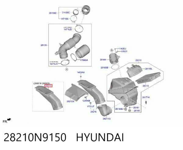  28210N9150 Hyundai/Kia