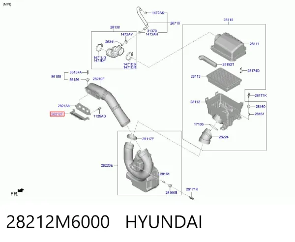  28212M6000 Hyundai/Kia