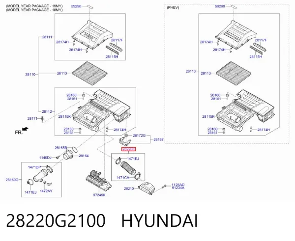  28220G2100 Hyundai/Kia