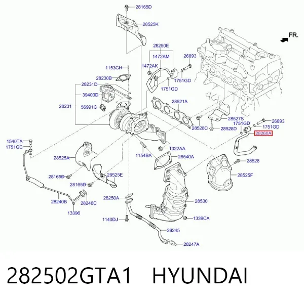  282502GTA1 Hyundai/Kia
