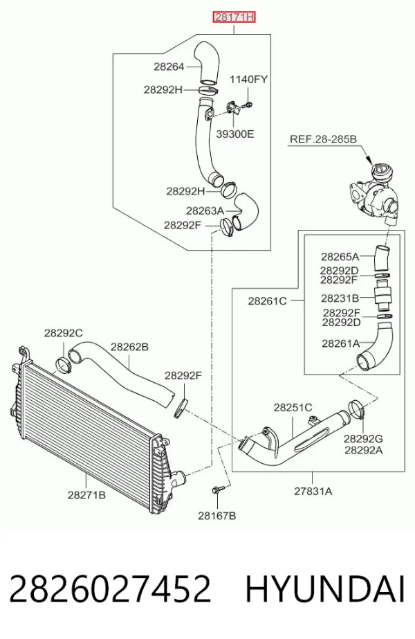  2826027452 Hyundai/Kia