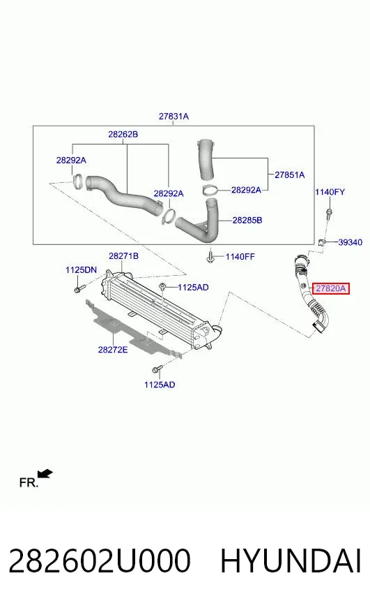  282602U000 Hyundai/Kia