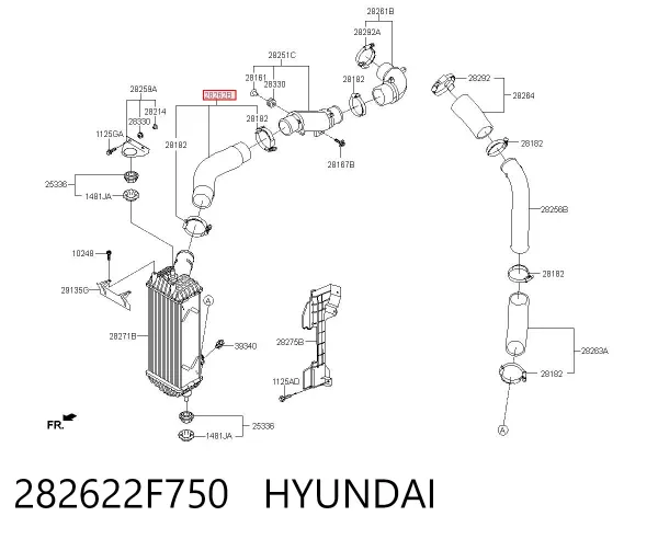  282622F750 Hyundai/Kia