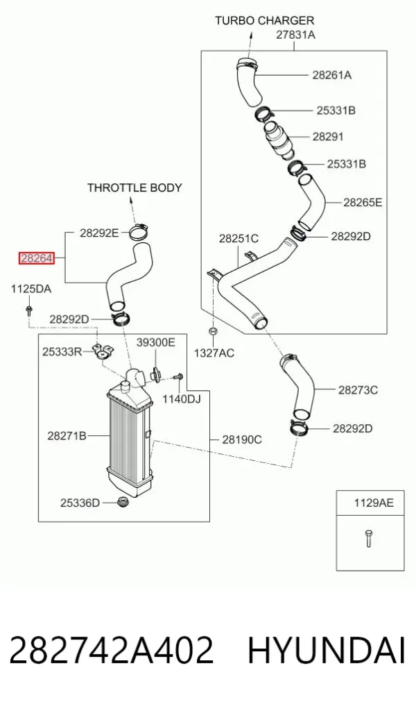  282742A402 Hyundai/Kia