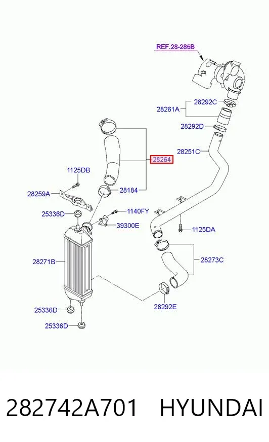  282742A701 Hyundai/Kia