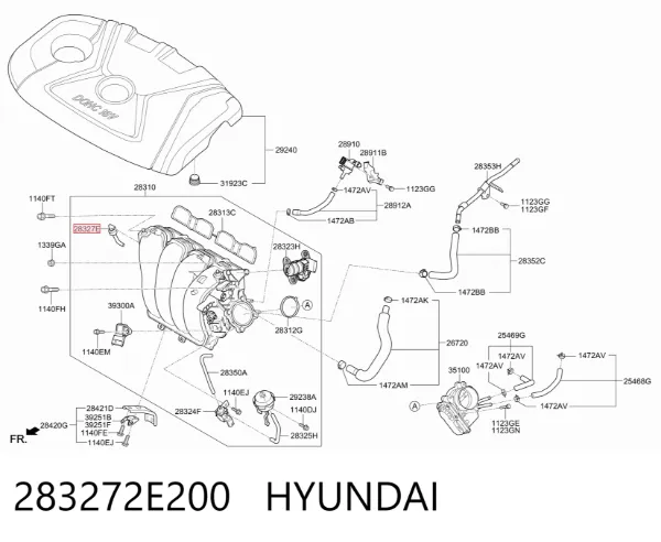  283272E200 Hyundai/Kia