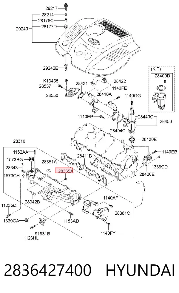 2836427400 Hyundai/Kia
