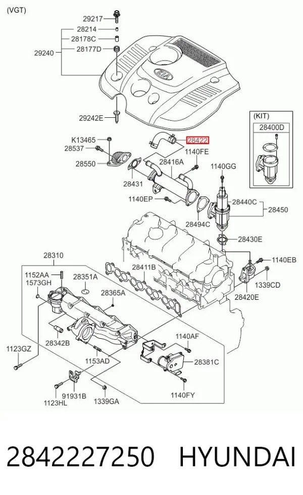  2842227250 Hyundai/Kia