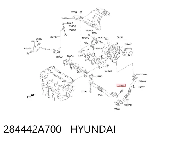  284442A700 Hyundai/Kia