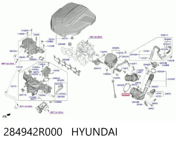  284942R000 Hyundai/Kia