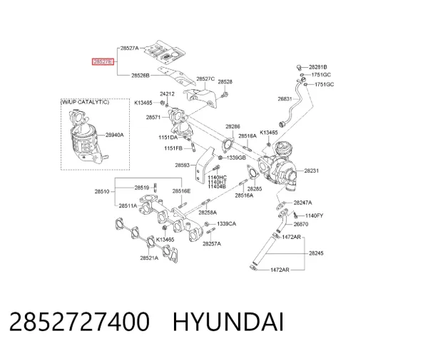  2852727400 Hyundai/Kia