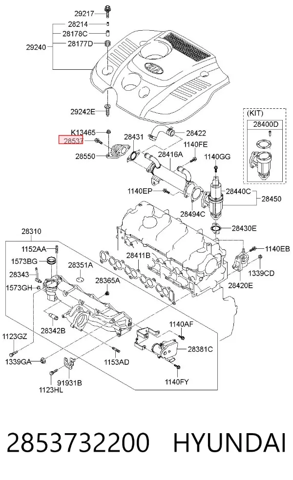  2853732200 Hyundai/Kia