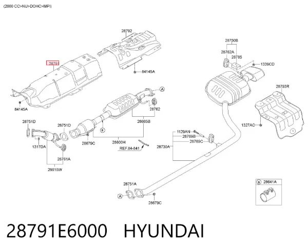  28791E6000 Hyundai/Kia
