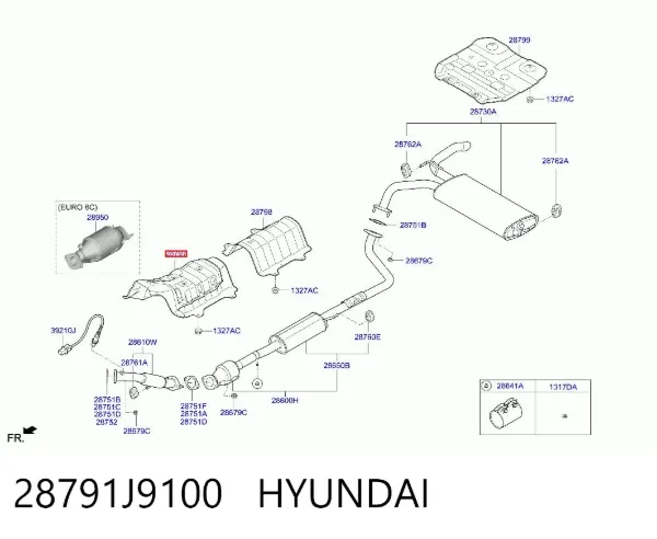  28791J9100 Hyundai/Kia