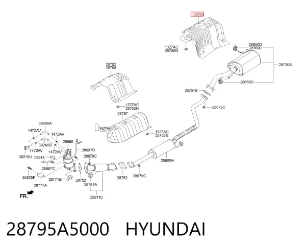  28795A5000 Hyundai/Kia