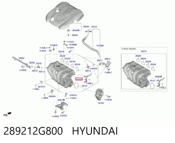  289212G800 Hyundai/Kia