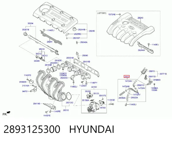  2893125300 Hyundai/Kia