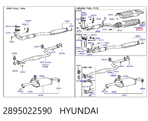 Катализатор Hyundai Accent I