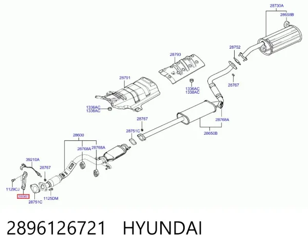  2896126721 Hyundai/Kia