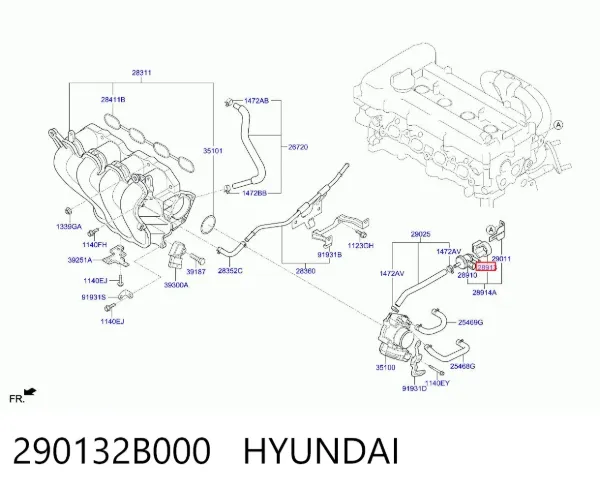  290132B000 Hyundai/Kia