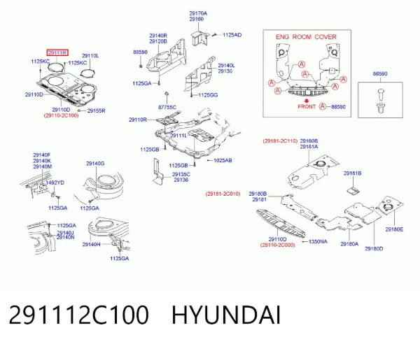  291112C100 Hyundai/Kia