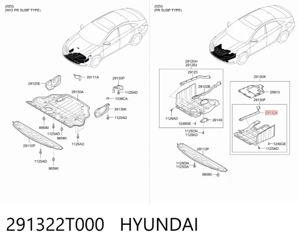  291322T000 Hyundai/Kia