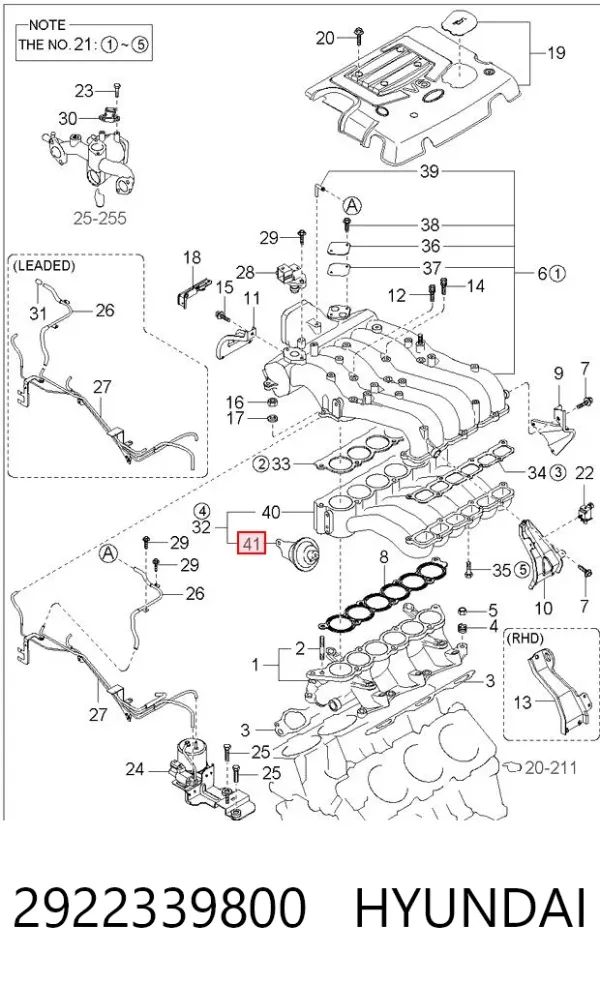  2922339800 Hyundai/Kia