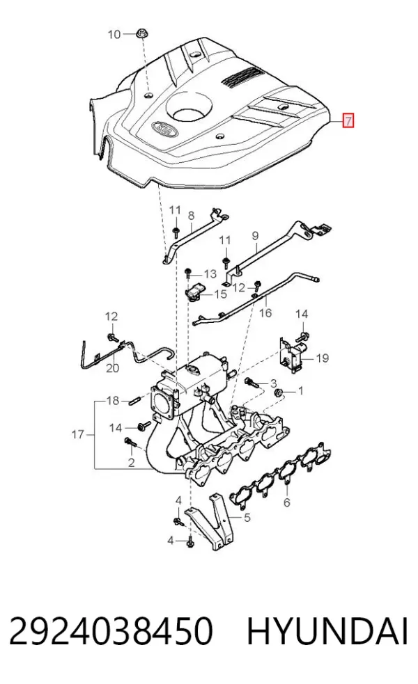  2924038450 Hyundai/Kia