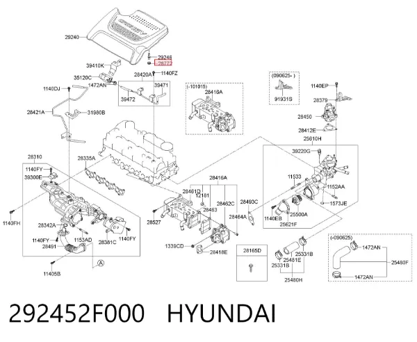  292452F000 Hyundai/Kia