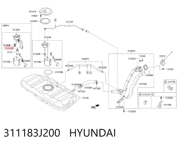  311183J200 Hyundai/Kia