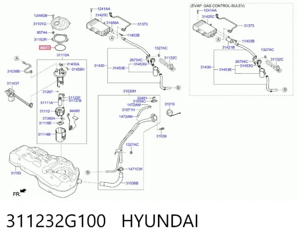  311232G100 Hyundai/Kia