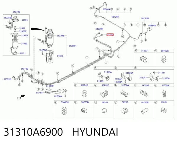  31310A6900 Hyundai/Kia