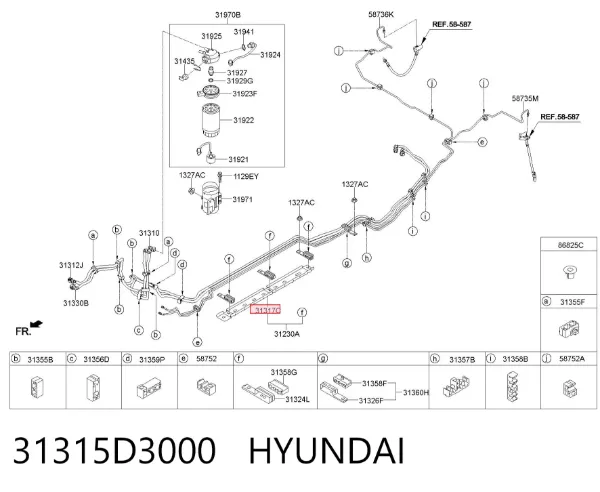  31315D3000 Hyundai/Kia