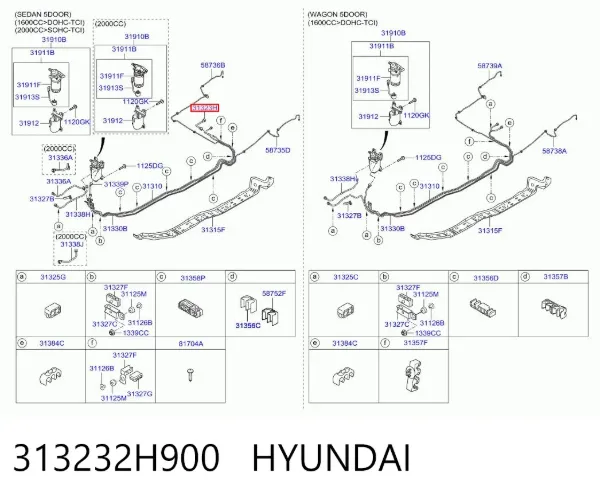  313232H900 Hyundai/Kia