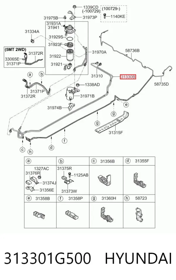  313301G500 Hyundai/Kia