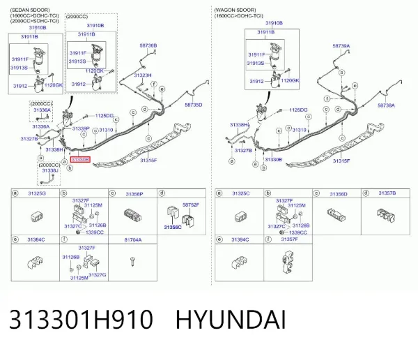  313301H910 Hyundai/Kia