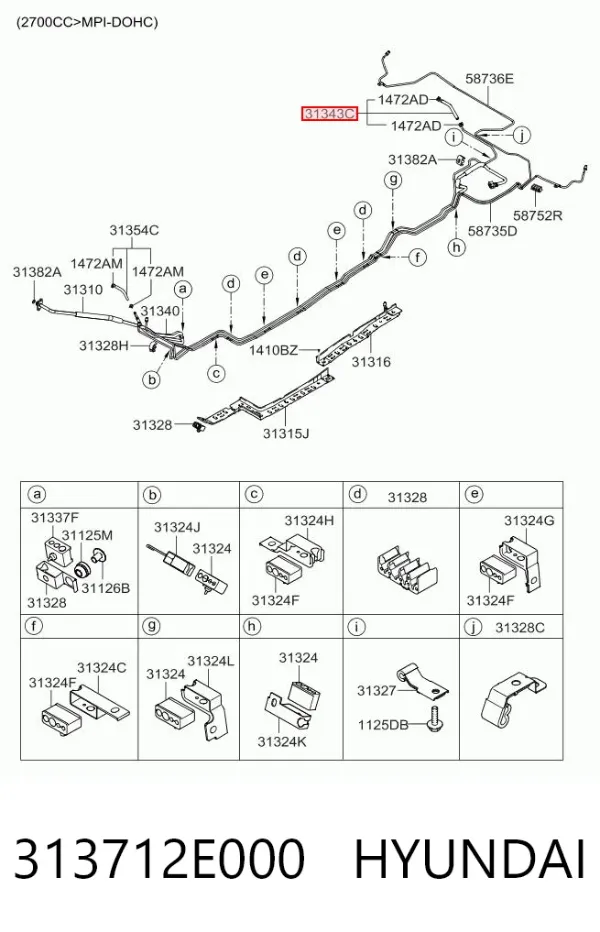  313712E000 Hyundai/Kia