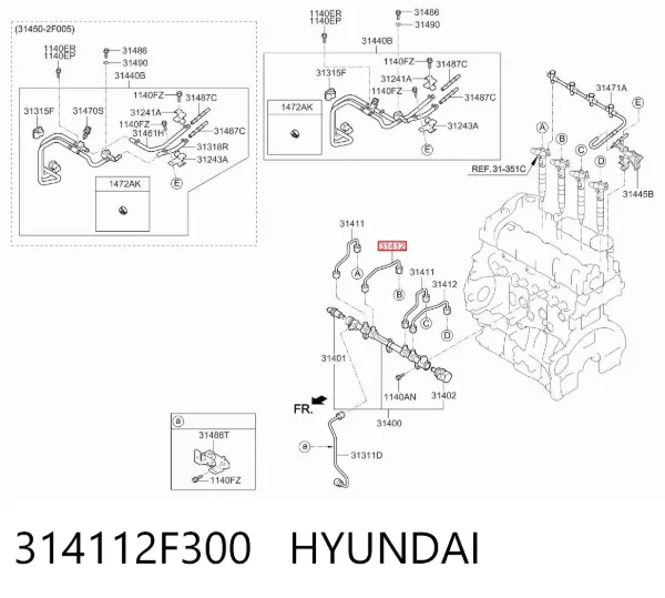  314112F300 Hyundai/Kia