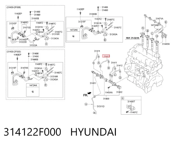  314122F000 Hyundai/Kia