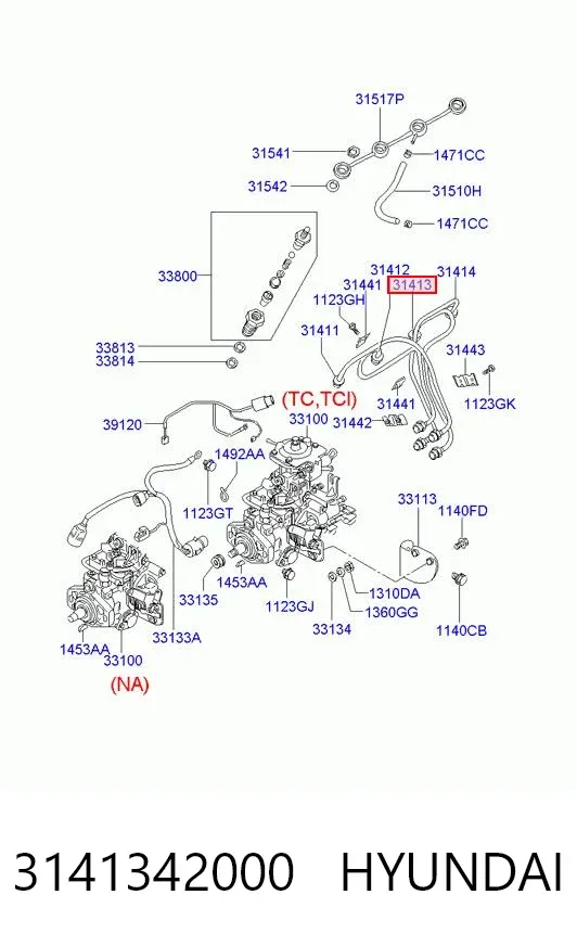  3141342000 Hyundai/Kia