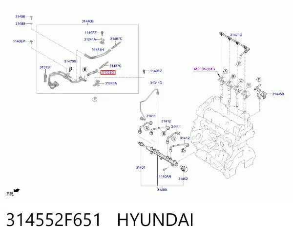  314552F651 Hyundai/Kia