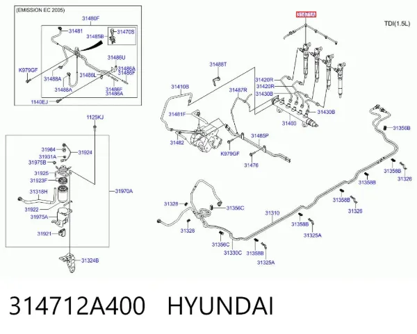  314712A400 Hyundai/Kia