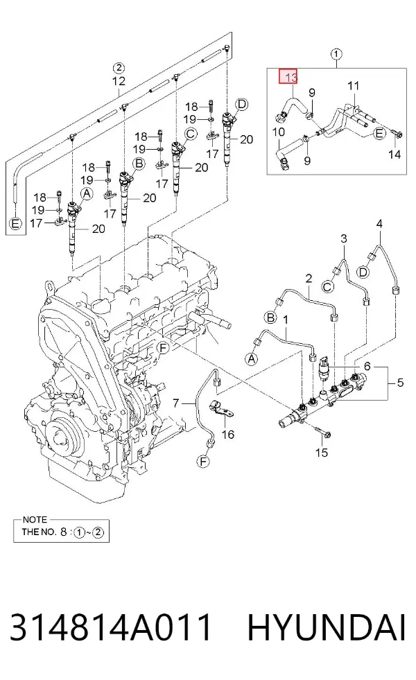  314814A011 Hyundai/Kia
