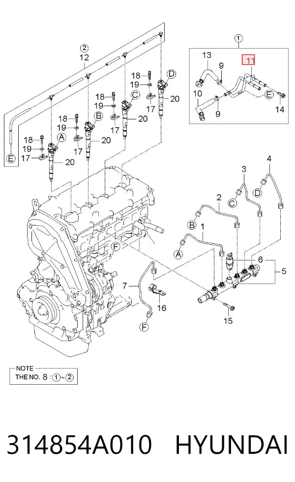  314854A010 Hyundai/Kia