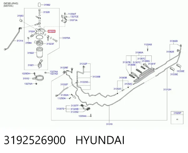 3192526900 Hyundai/Kia
